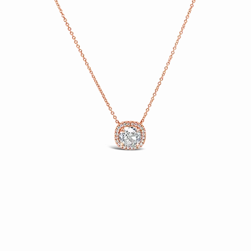 Diamond Halo Pendant
