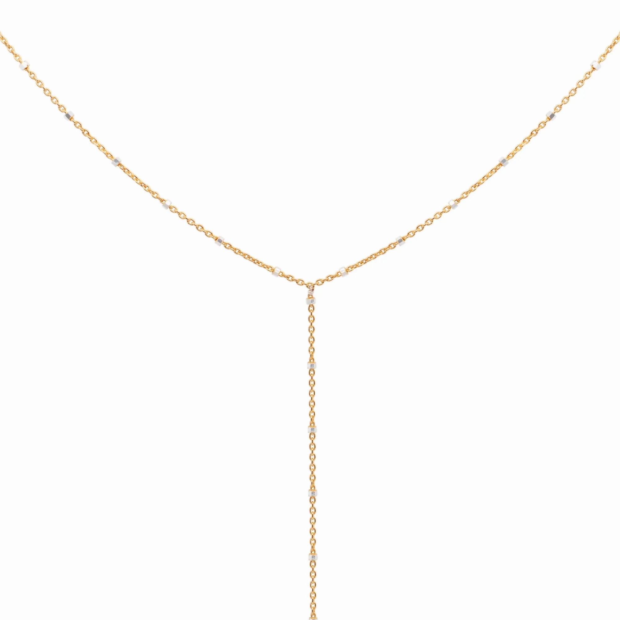 Disa Y 18K Gold Plated Necklace