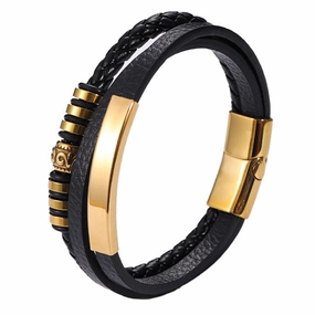 Disario Gold hand-chain-bracelet  