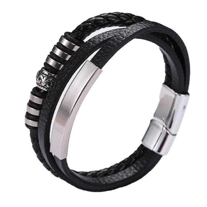 Disario Steel hand-chain-bracelet  