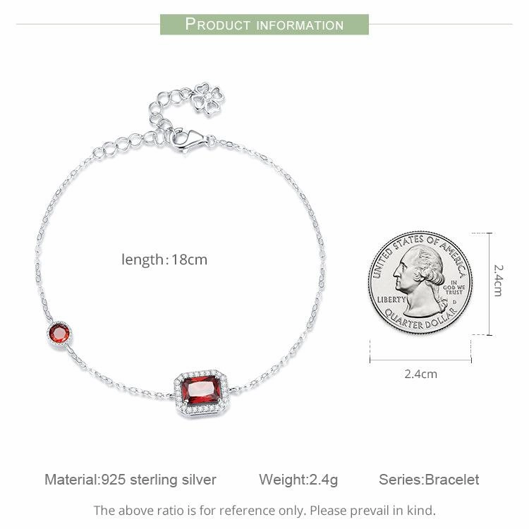Double Layer Heart Plating Platinum Jewelry Bracelet