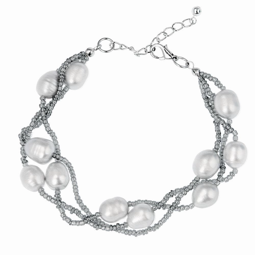 Dove Silver Pearl Bracelet hand-chain-bracelet  