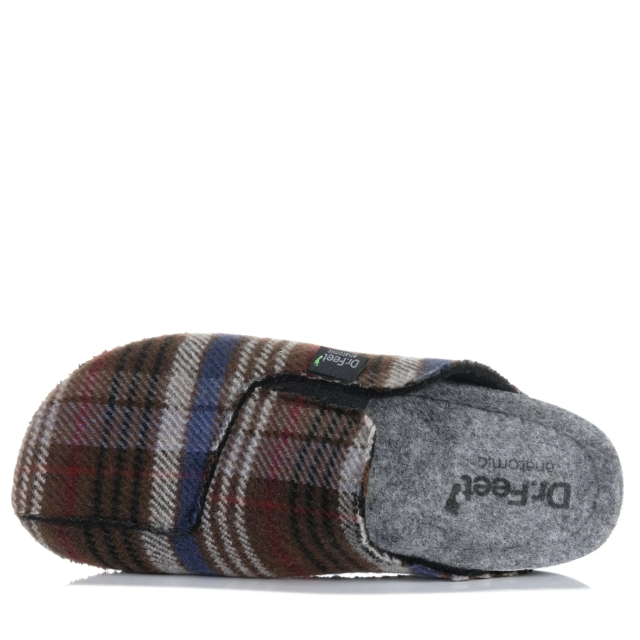 Dr. Feet Heath Blauer Tartan