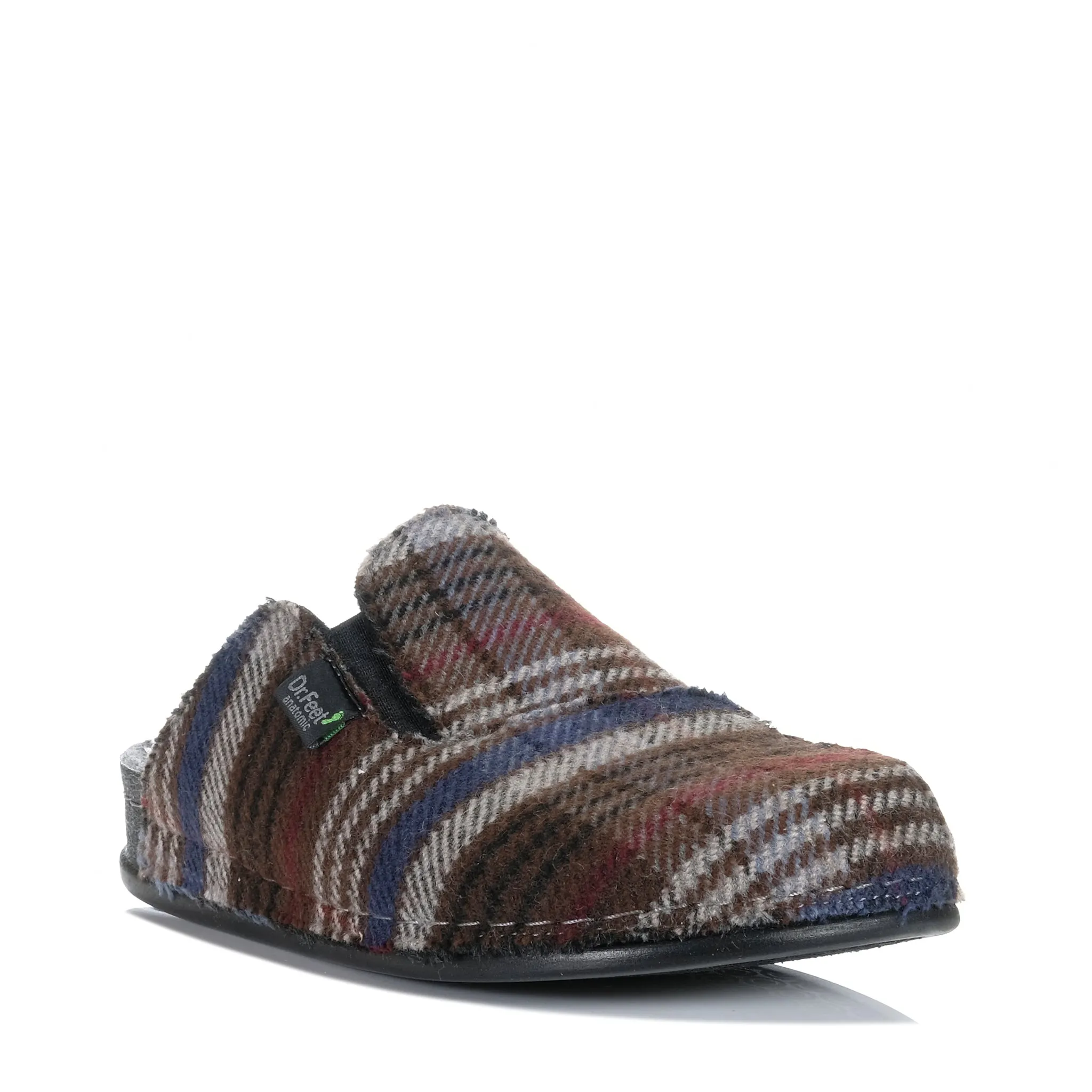 Dr. Feet Heath Blauer Tartan