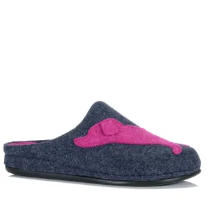 Dr. Feet Honig Grau/Fuchsia
