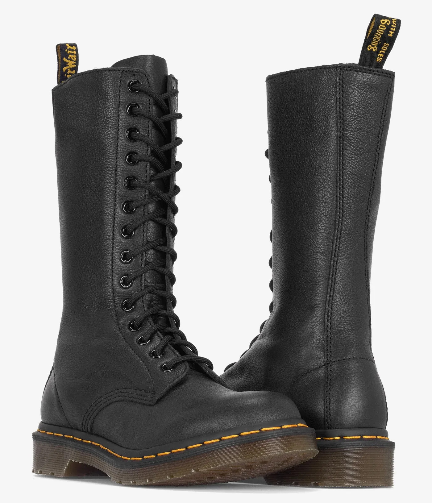 Dr. Martens 1B99 Virginia Leder Stiefel mit mittlerer Schafthöhe - Damen