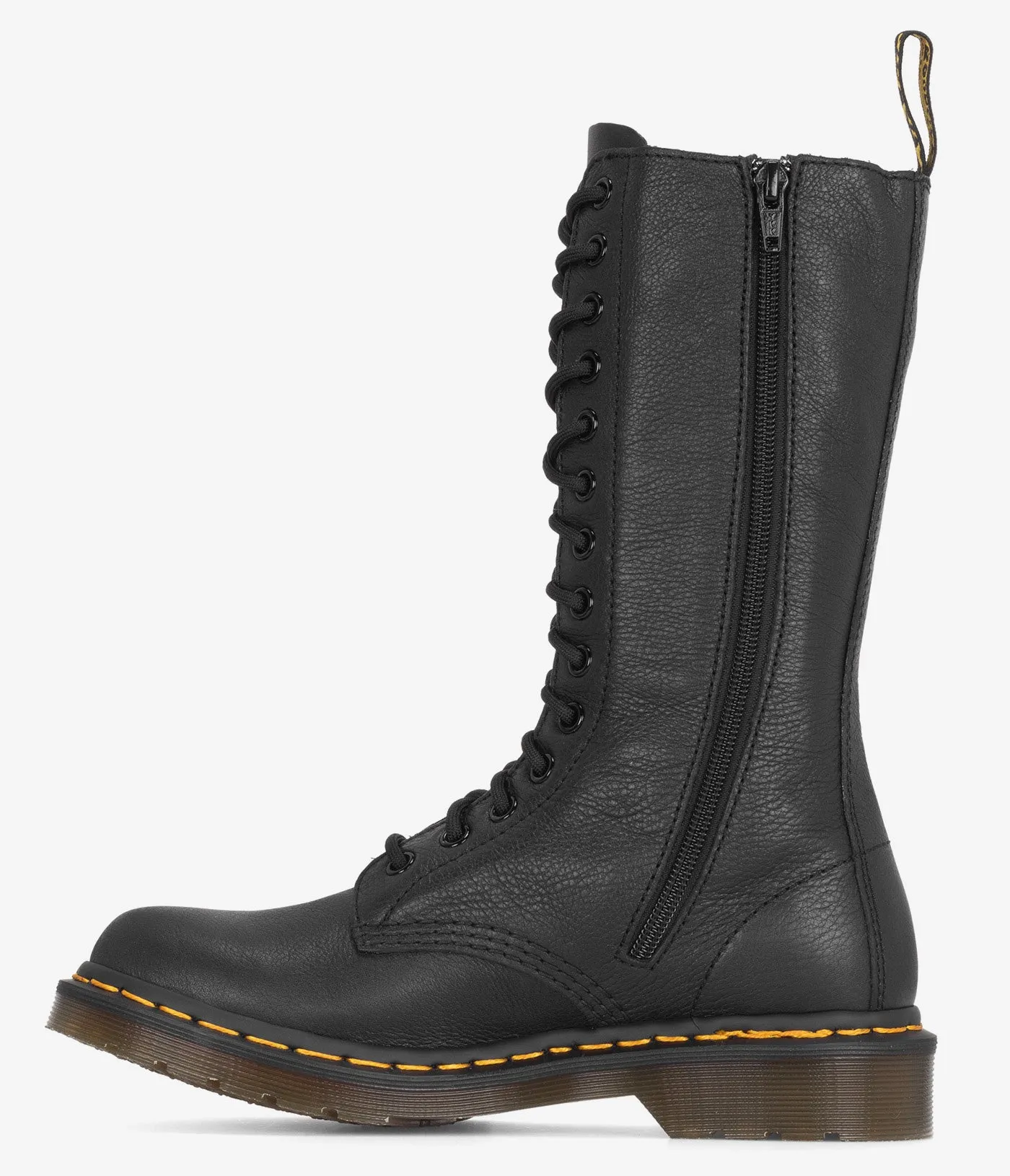 Dr. Martens 1B99 Virginia Leder Stiefel mit mittlerer Schafthöhe - Damen