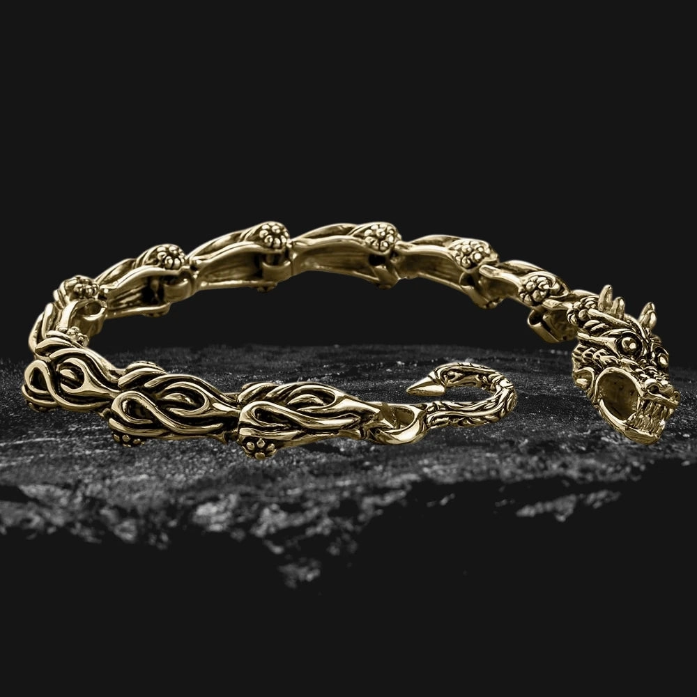 Dragons Lair Gold Bracelet