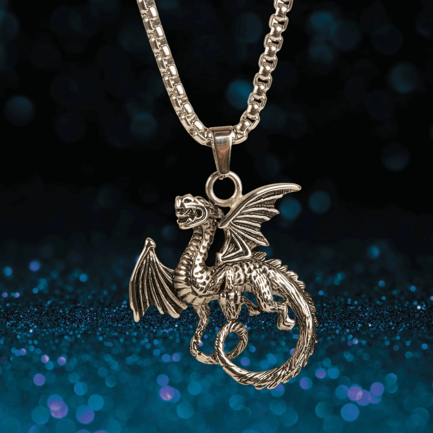 Drakon Golden Pendant