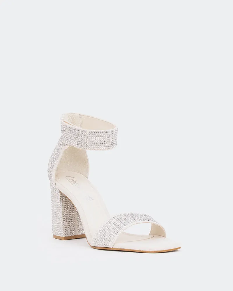 Drew, Off White Wildleder/Blanc Cas.