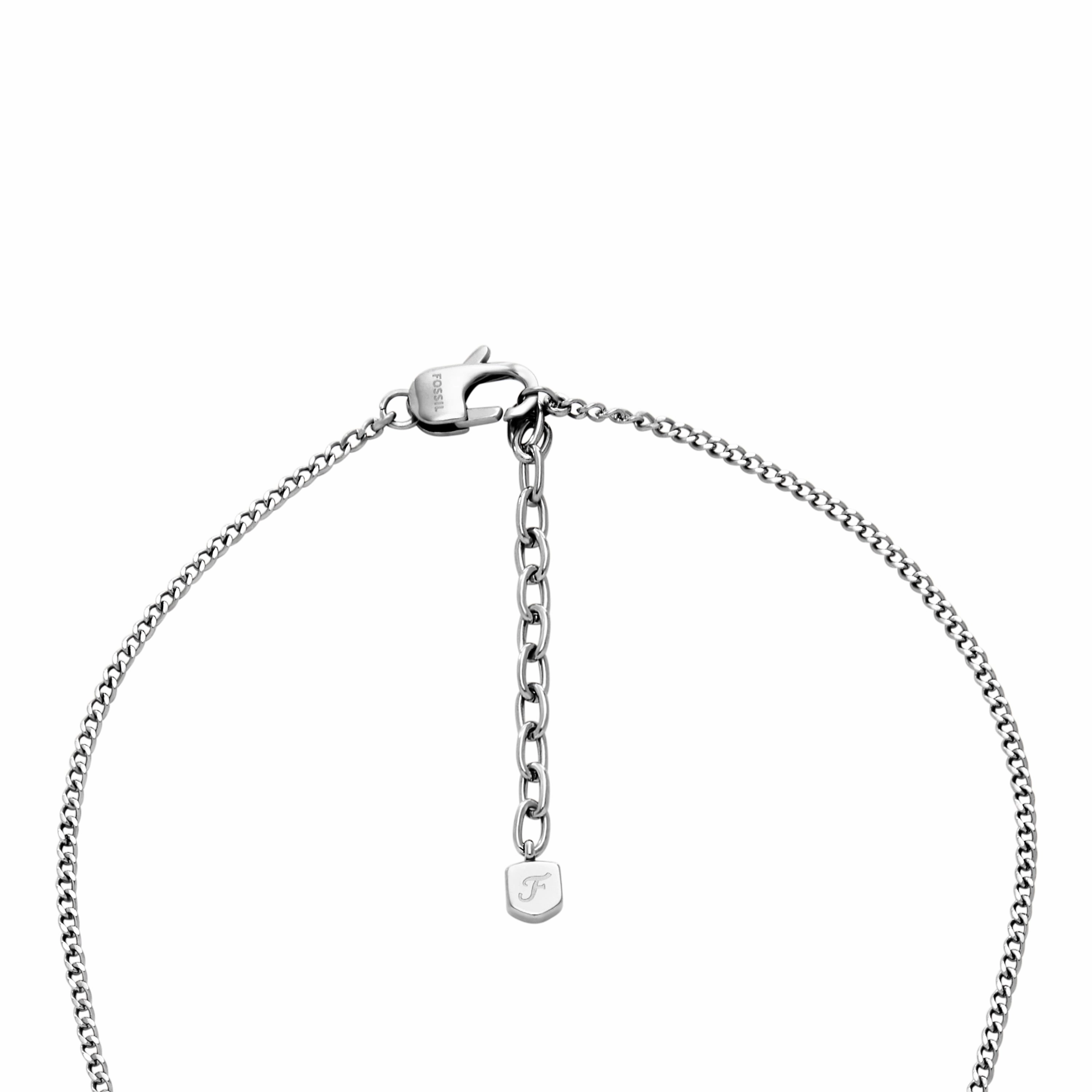 Drew Two-Tone Stainless Steel Pendant Necklace