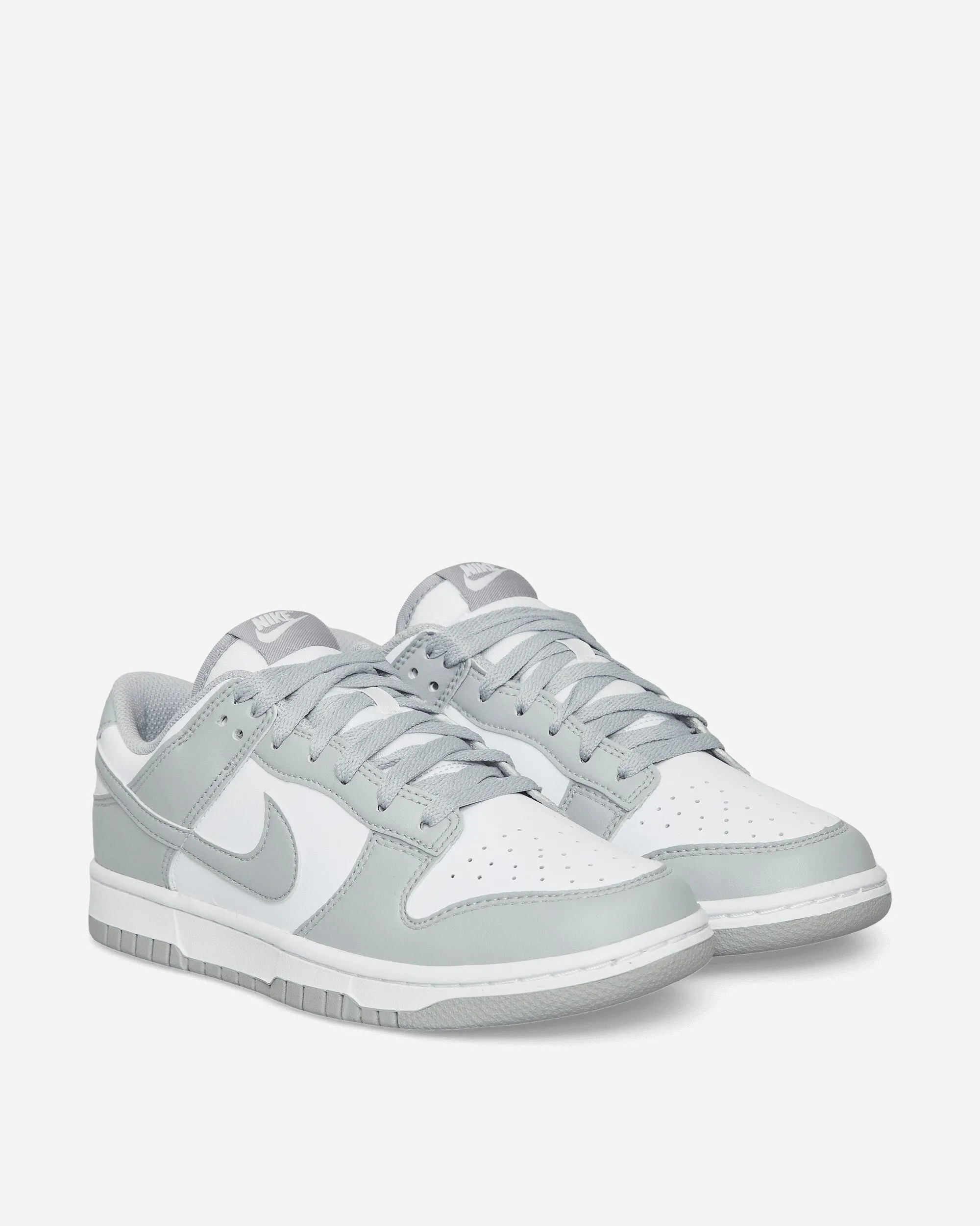 Dunk Low Sneakers Weiß / Hellrauchgrau