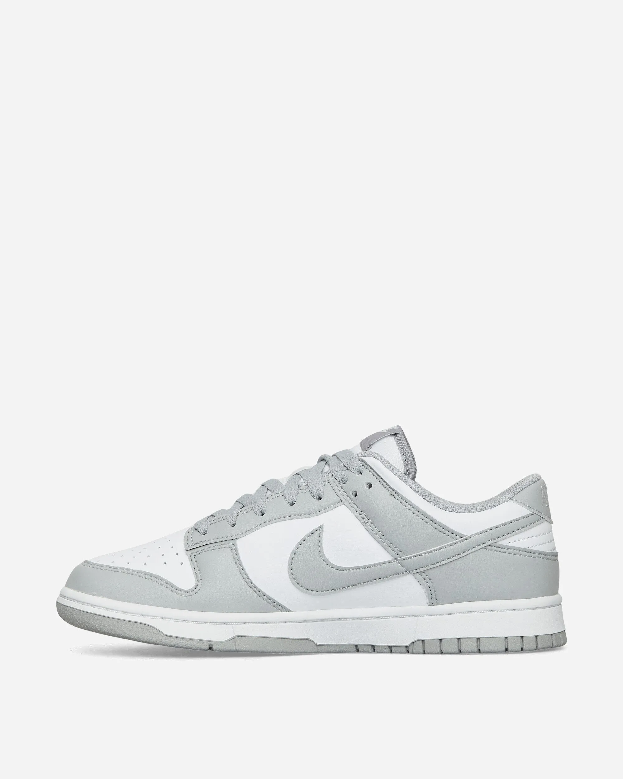 Dunk Low Sneakers Weiß / Hellrauchgrau