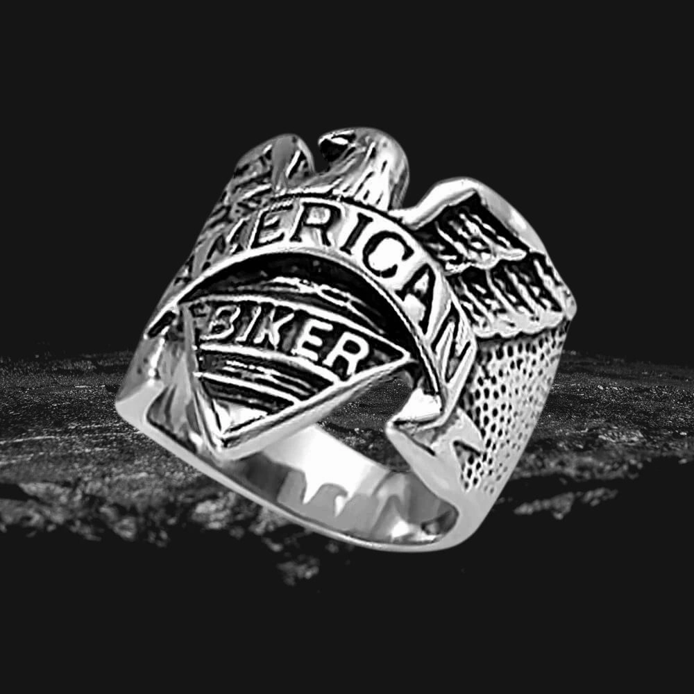 Eagle Rider Steel Ring