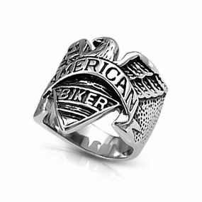 Eagle Rider Steel Ring 