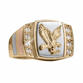 Eagle's Gaze Men's Ring 