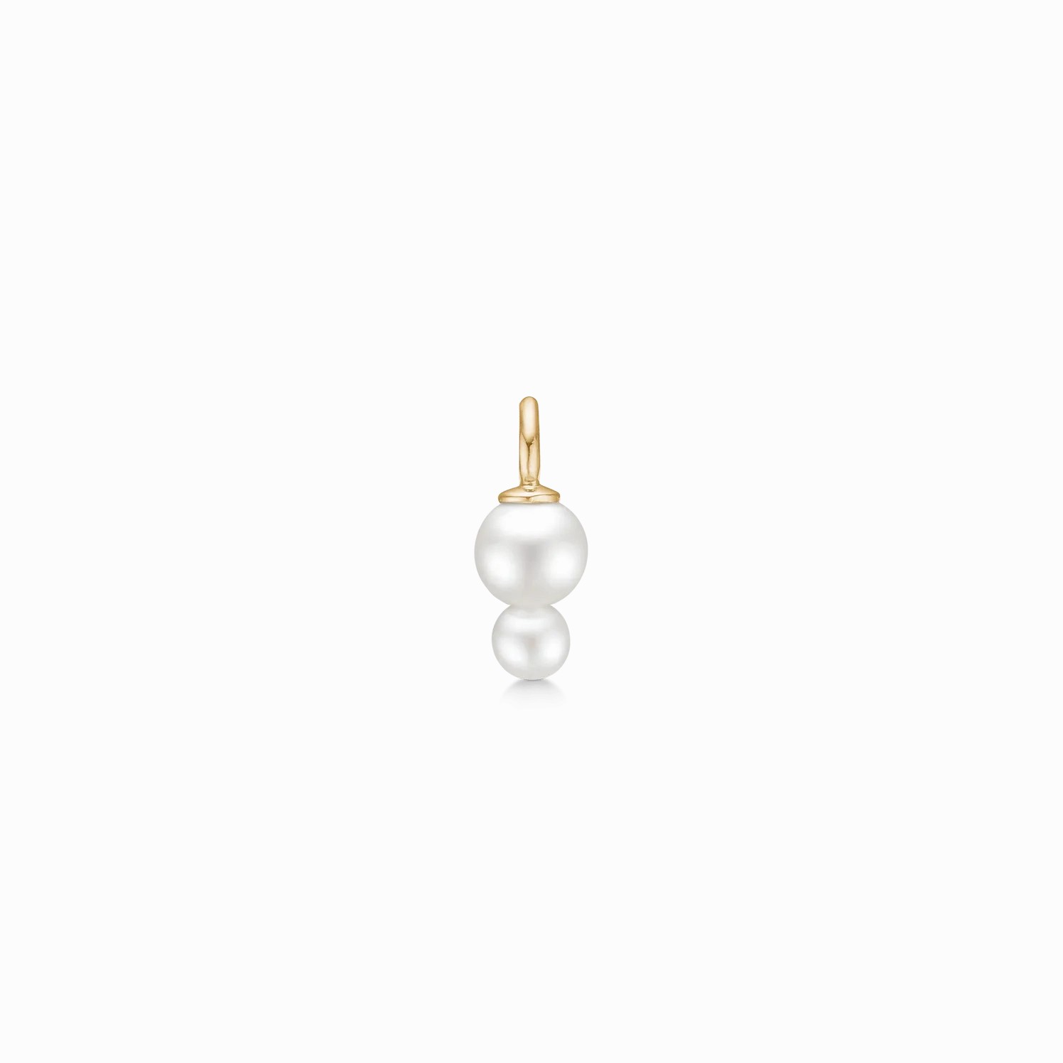 Eden 14K Gold Pendant w. White Pearls