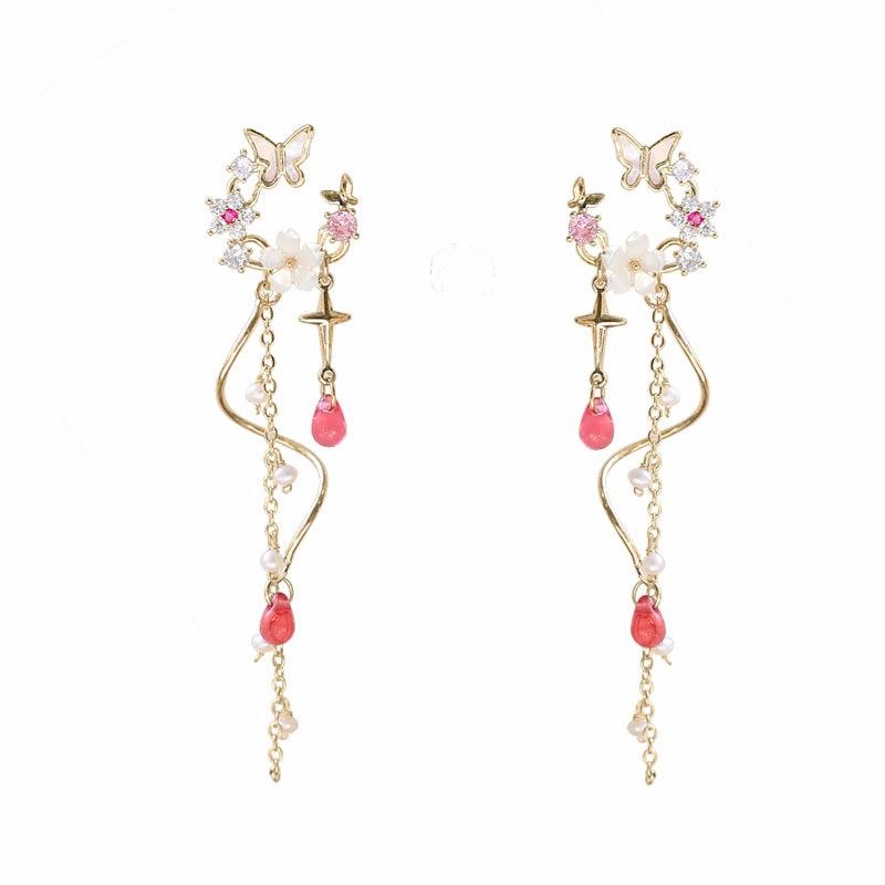 Elegant And Exquisite Color Gilded Earrings