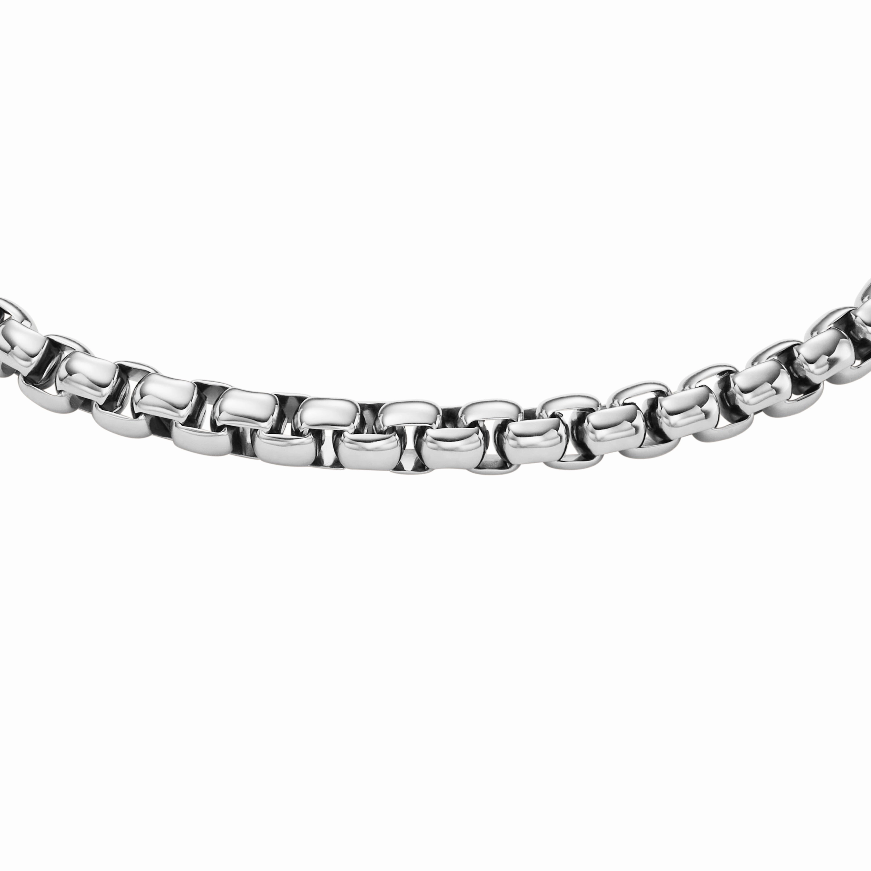 Ellis All Stacked Up Stainless Steel Chain Bracelet
