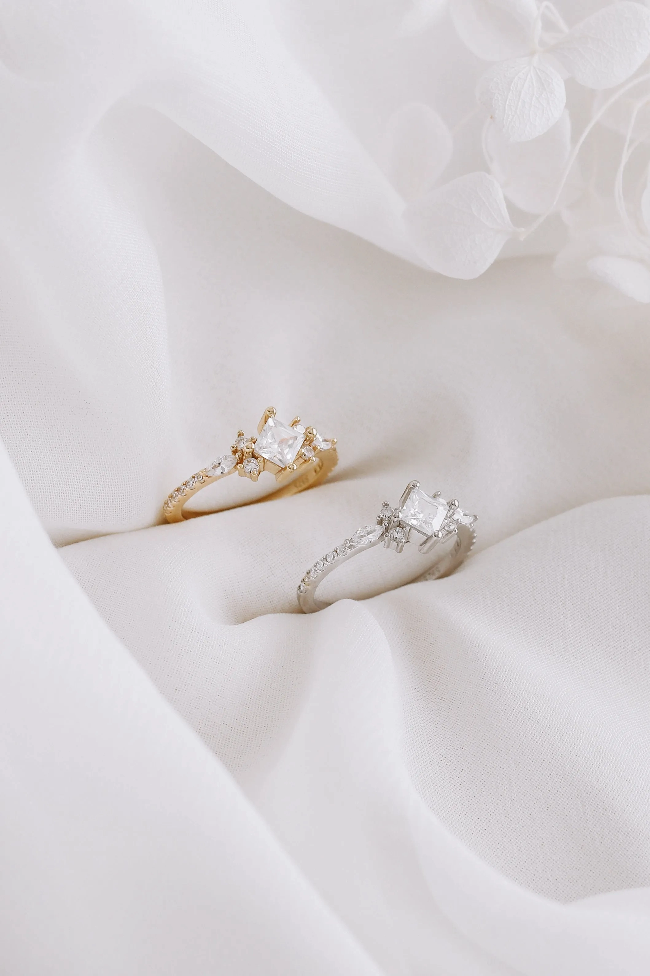 Elodie - Sterling Silver Fine Ring