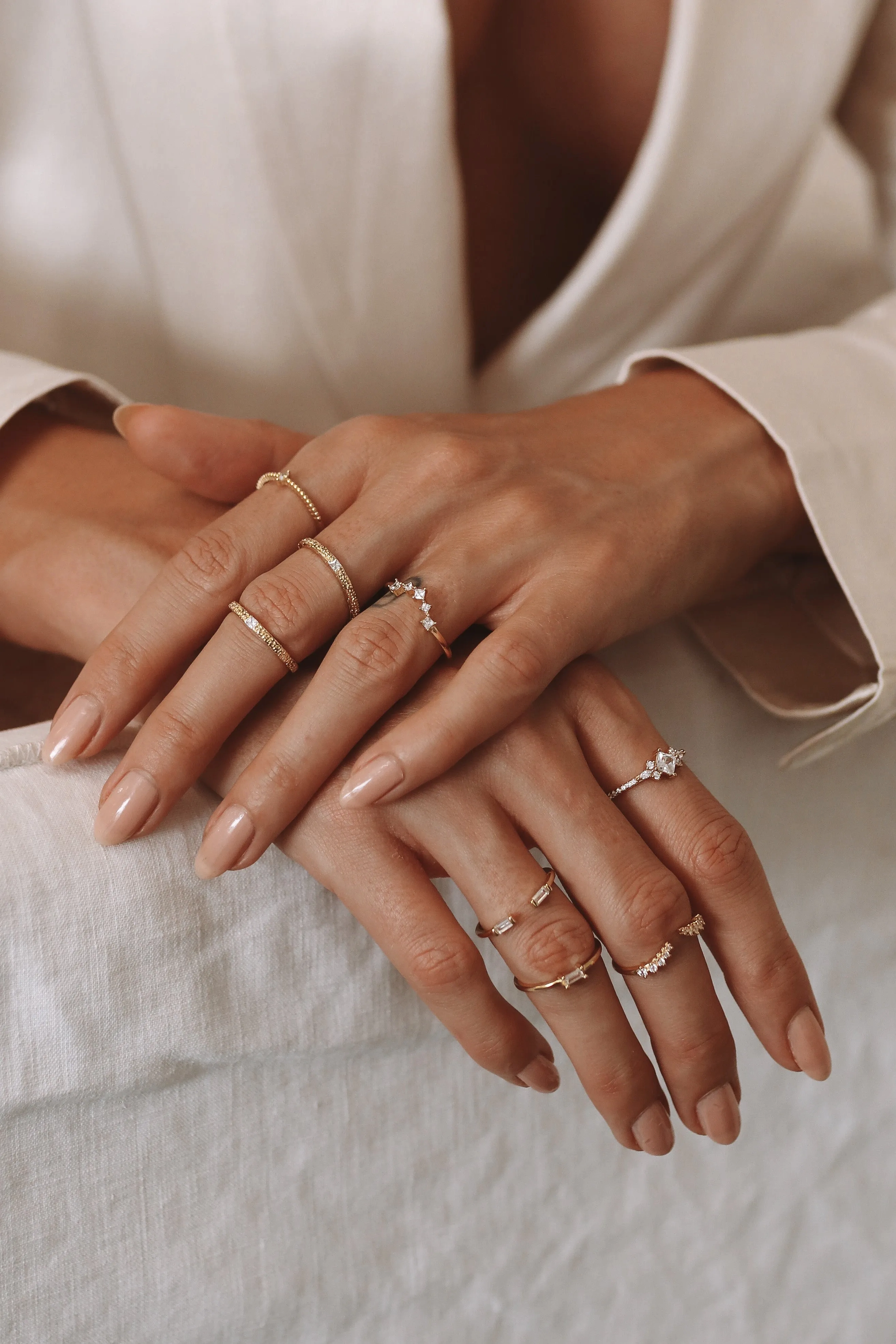 Elodie - Sterling Silver Fine Ring