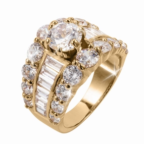 Elysian Radiance Ladies Ring hand-chain-bracelet  