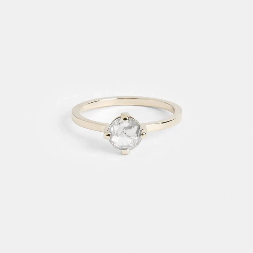 Ema Ring with Salt and Pepper Diamond in Gold