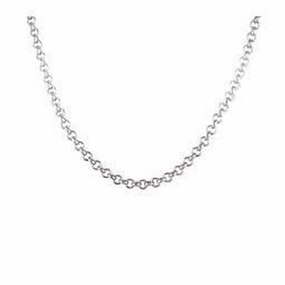 Emozioni Silver 16-18" Necklace texture-silver-ornament  