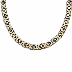 Emperor Flat Byzantine Necklace 