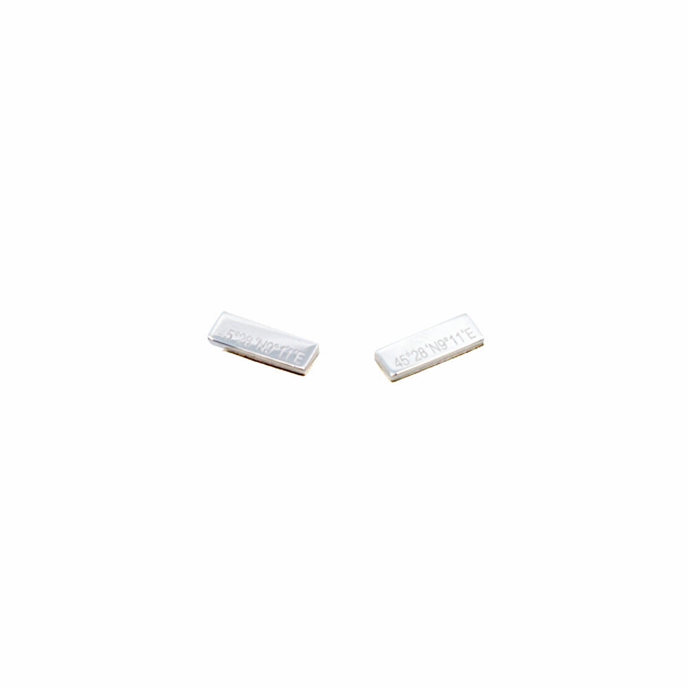 Emporio Armani Ladies Earrings Stainless Steel Full Sterling Silver 