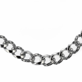 Enigma Steel Necklace 