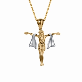 Enrobed Crucifix Pendant 