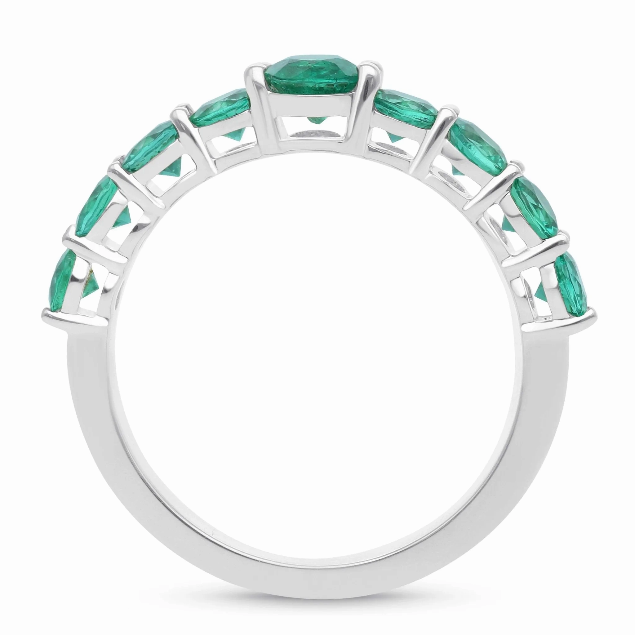 Esmeralda Stackable Ring - WG