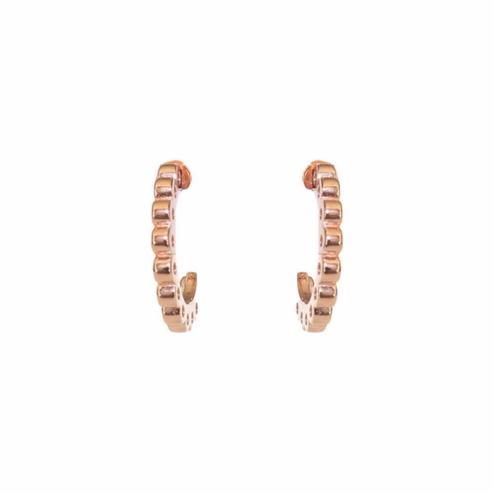 Esprit Earrings Ip Rosegold C Style With Crystal fashion-jewelry  