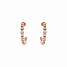 Esprit Earrings Ip Rosegold C Style With Crystal fashion-jewelry  