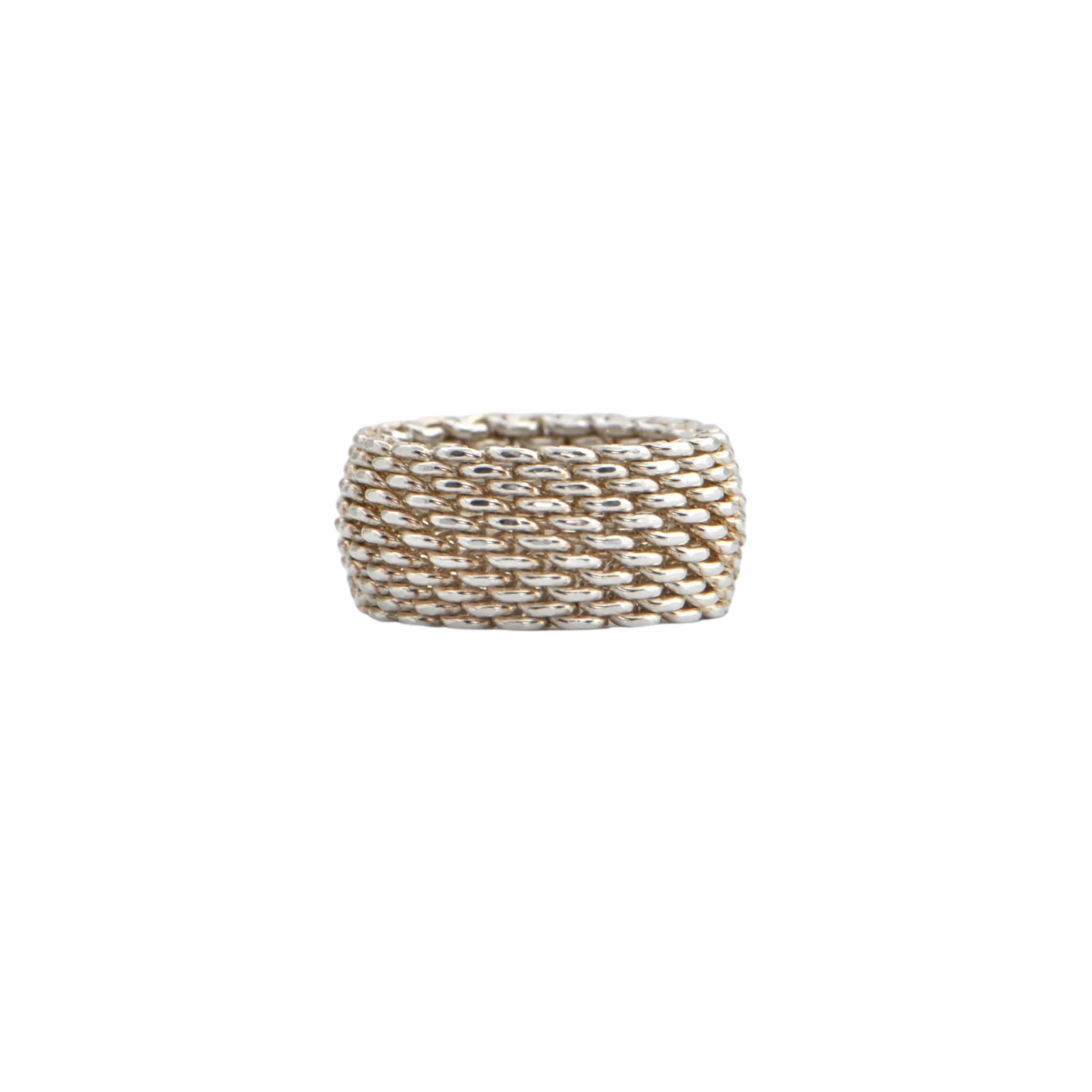Estate Tiffany &amp; Co. Somerset Collection Sterling Domed Ring