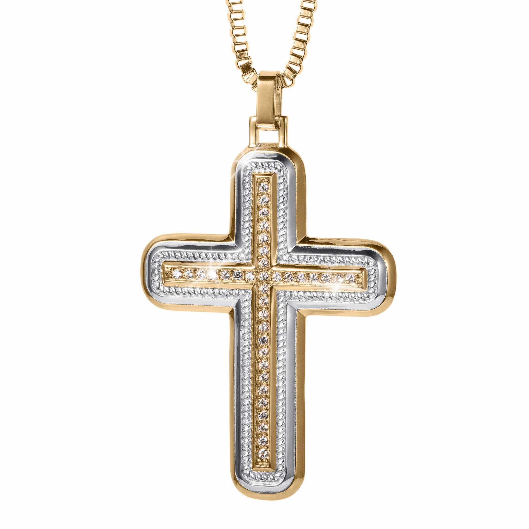 Eternal Strength Cross Pendant 
