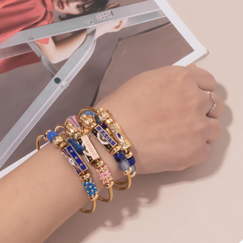 European And American Fashion Popular Style Couple Bracelet 
