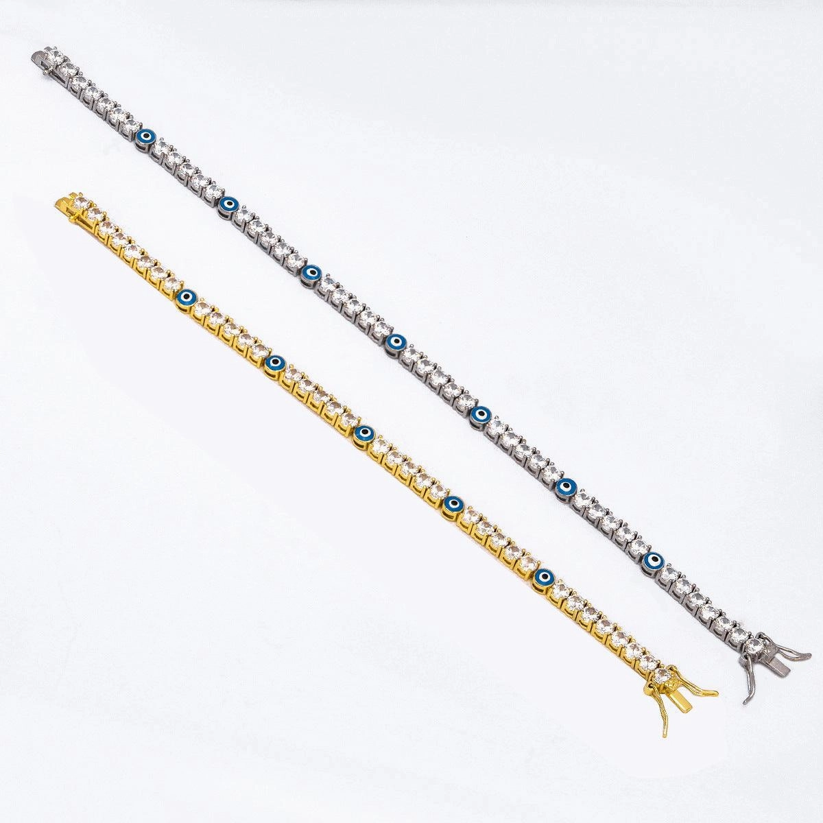 European And American Jewelry Tennis Chain Hip-hop Personality Bracelet