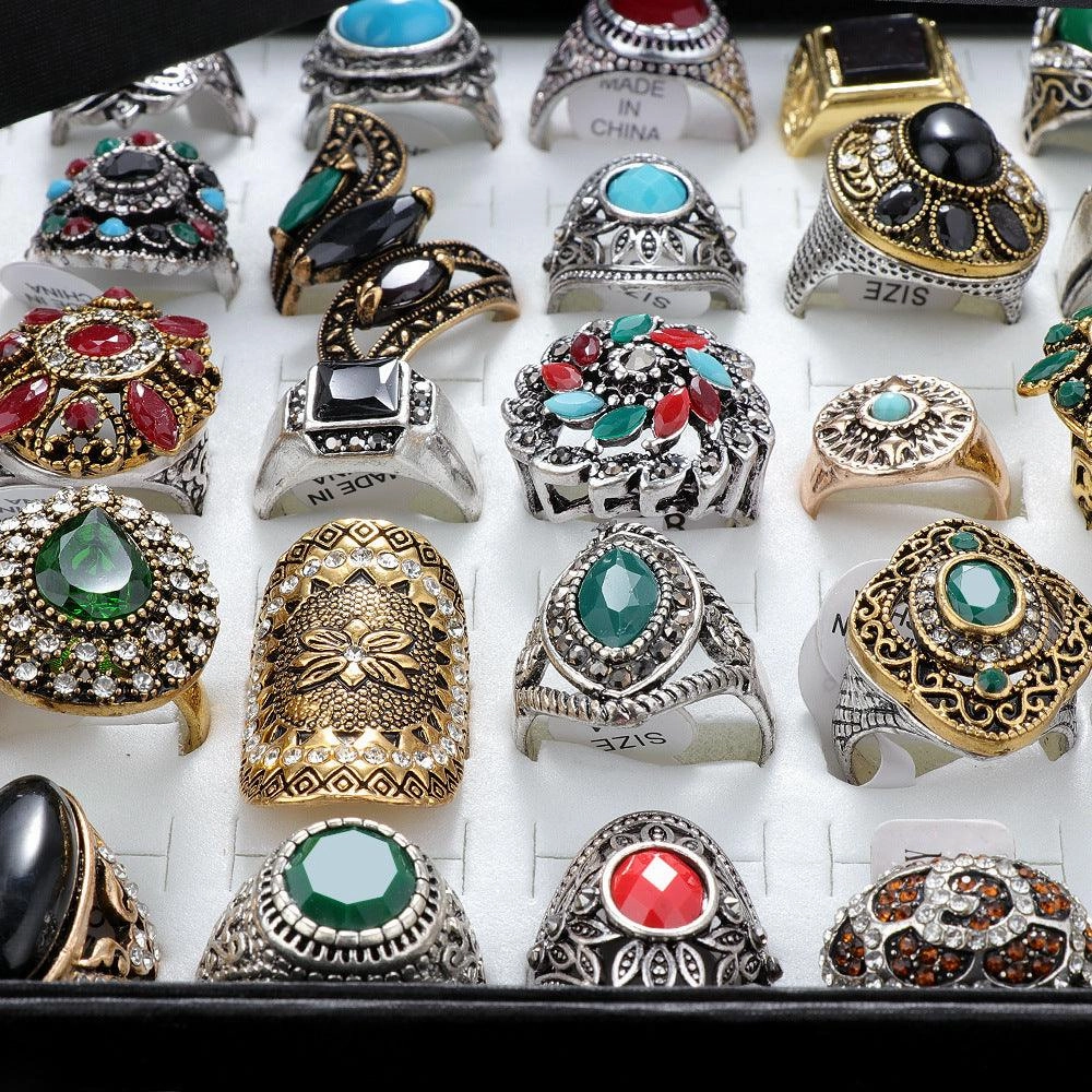 European And American Popular Ring Suit Fashion Vintage Accessories