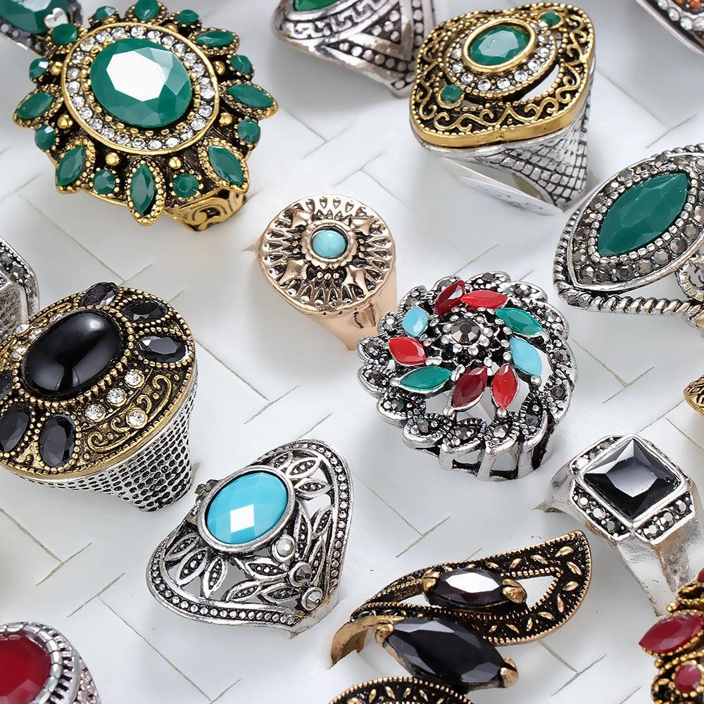 European And American Popular Ring Suit Fashion Vintage Accessories