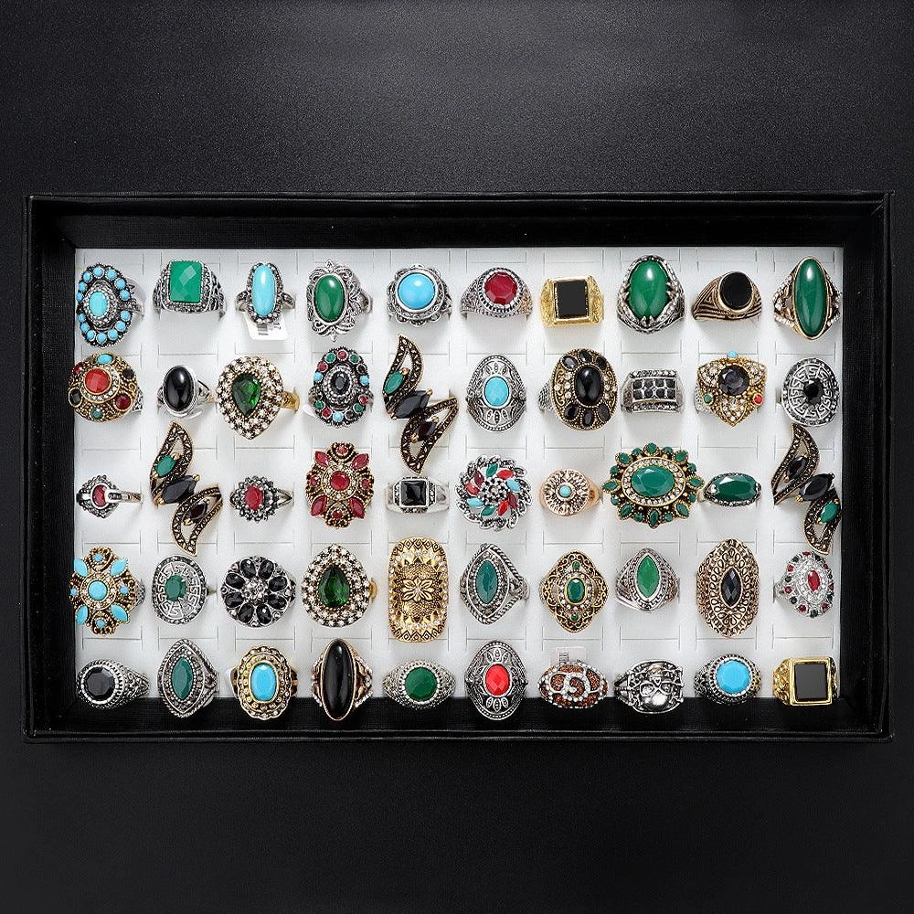 European And American Popular Ring Suit Fashion Vintage Accessories 