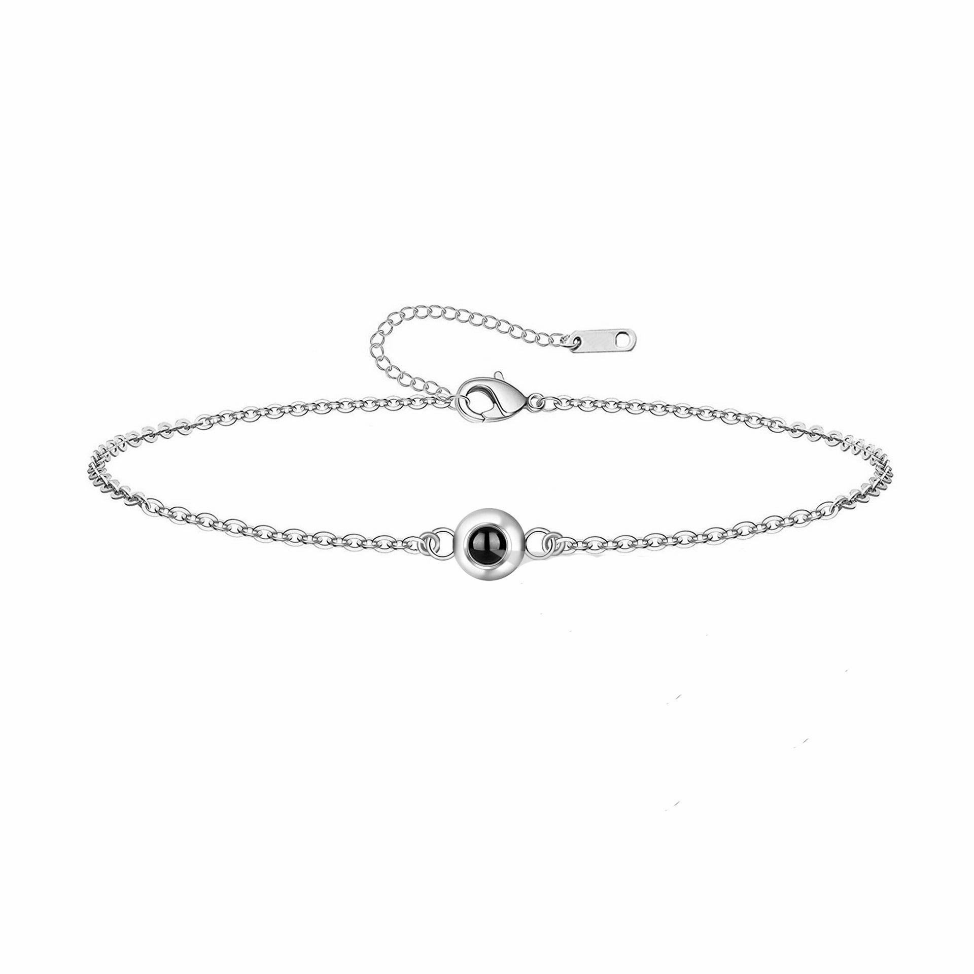 Explosive Circular Couple Projection Bracelet Male And Female Pair