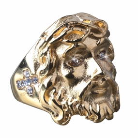 Face Of Jesus Ring 