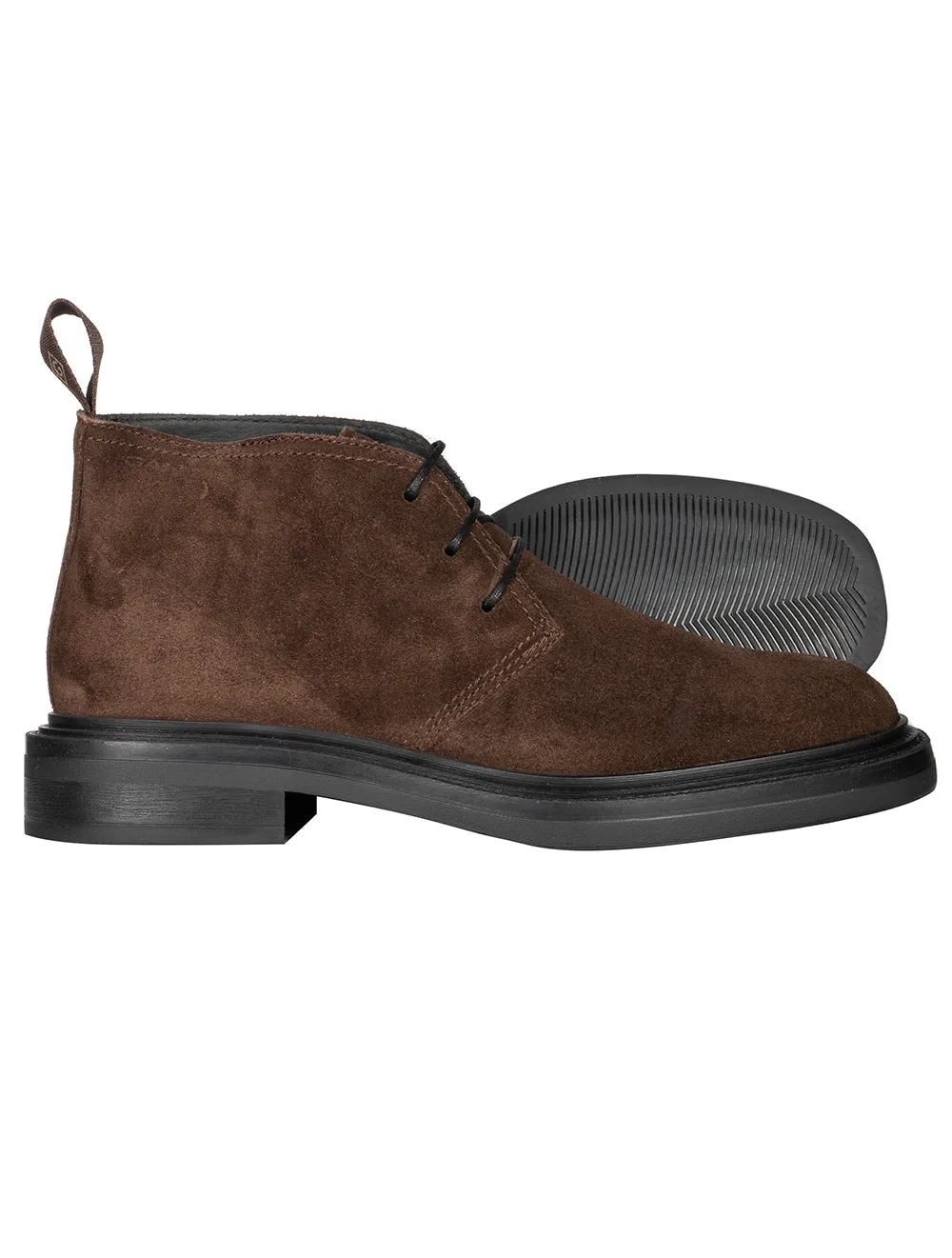 Fairwyn Mid Wildleder Stiefel Braun