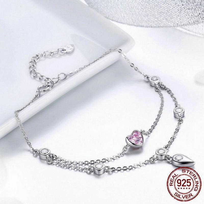Fashion Bracelet Ladies Sweetheart Inlaid