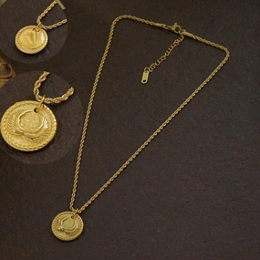 Fashion Minimal Layered Colorless Necklace 