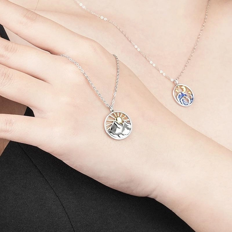 Fashion Sterling Silver Personalized Clavicle Chain