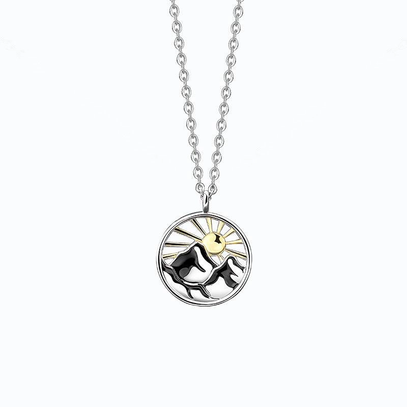 Fashion Sterling Silver Personalized Clavicle Chain