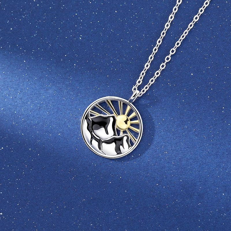 Fashion Sterling Silver Personalized Clavicle Chain